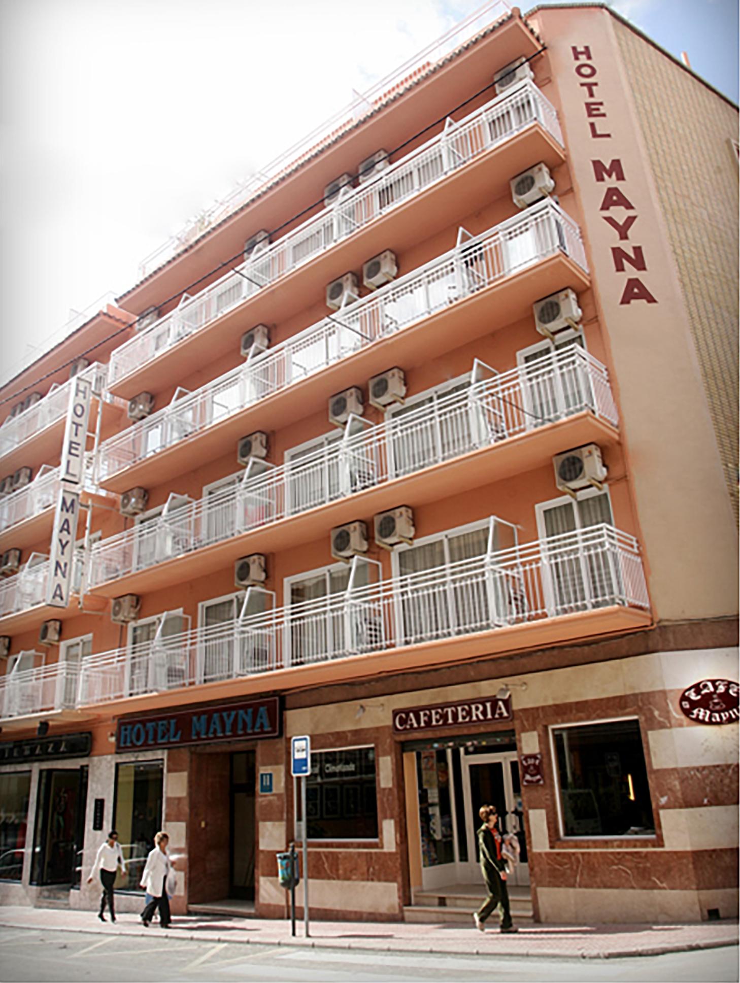 Hotel Mayna Бенидорм Екстериор снимка