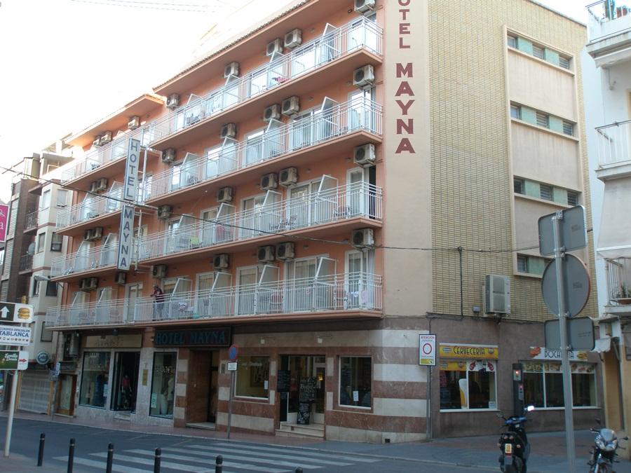 Hotel Mayna Бенидорм Екстериор снимка